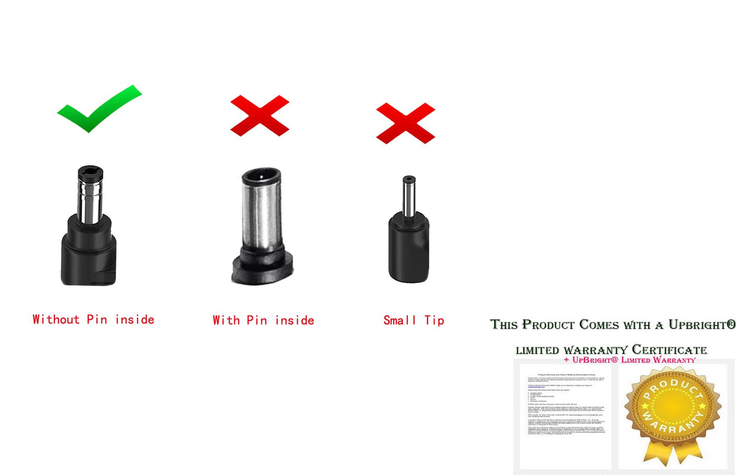 UpBright AC to 9V DC Adapter Compatible with Bench Scales 9.0V 500mA 0.1A-1A Power Supply Cord Charger 120V to 9VDC 100mA 1000mA 5.5mm x 2.1mm Tip…