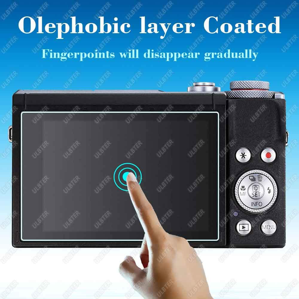 ULBTER G7 X Mark III Screen Protector for Canon G7X Mark III Camera [3Pack], 9H Hardness G7XIII Tempered Glass Cover Anti-Scrach Anti-Bubble Anti-Dust