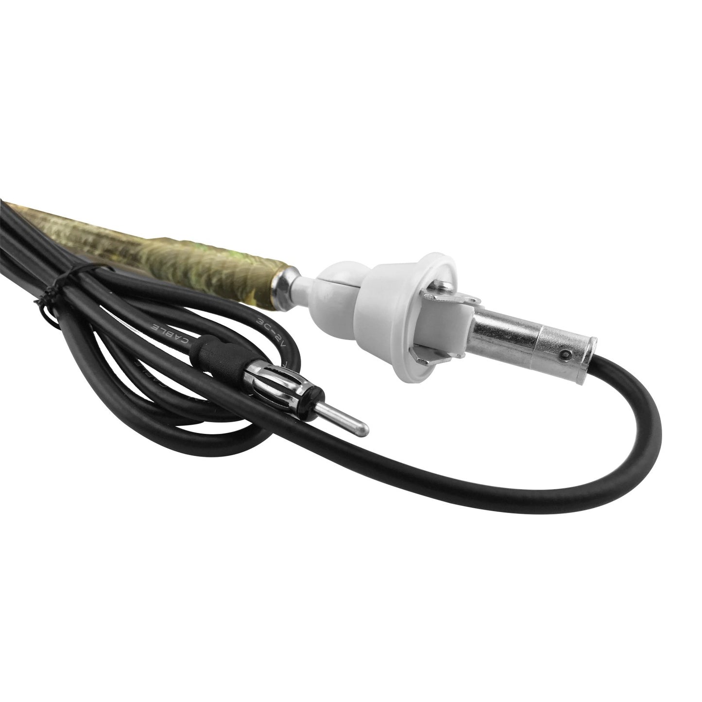 Enrock 20C Camouflage Flexible Rubber Mast Long Range Marine Boat Yacht AM/FM Radio Antenna