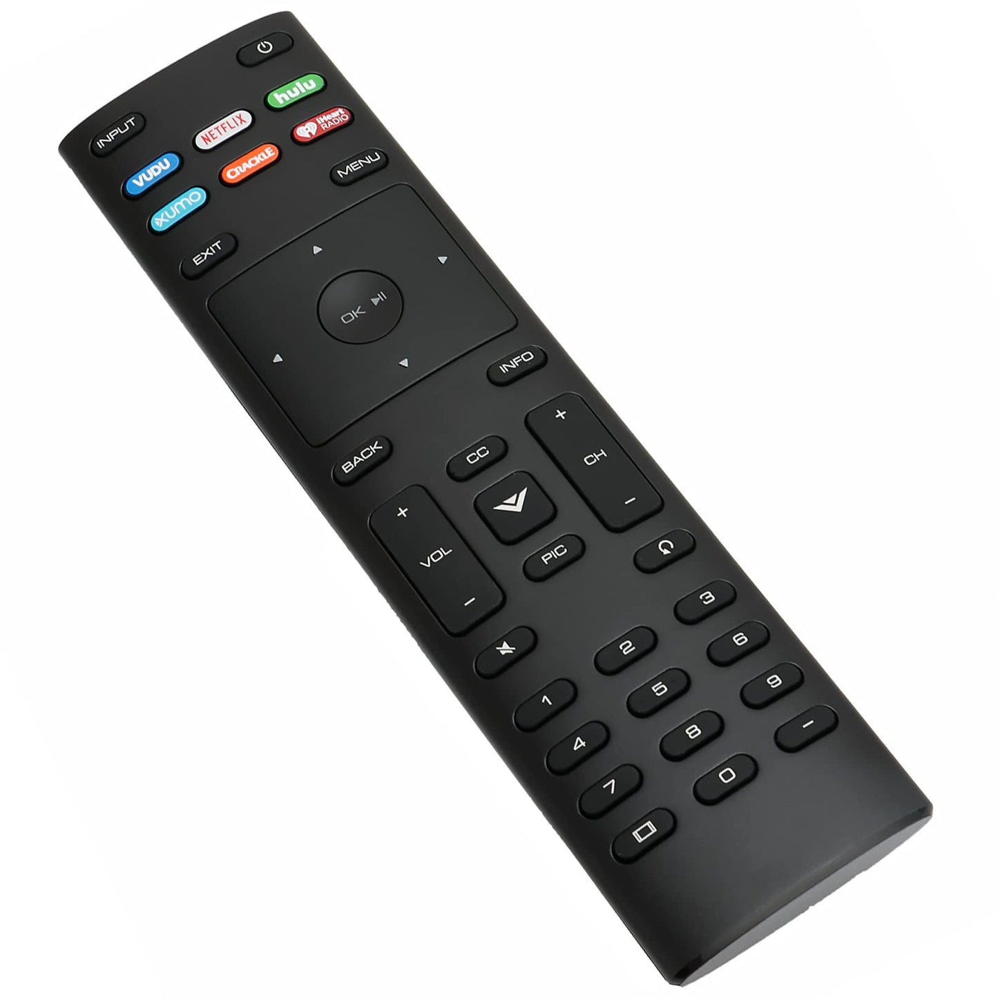 XRT136 Replace Remote Control fit for VIZIO Smart LED TV E55-E1 E55-E2 E32-D1 E43-E2 E65-D1 E48-D0 E48U-D0 E49U-D1 E50-D1 E50-E1 E50-E3 M60-D1 M65-D0