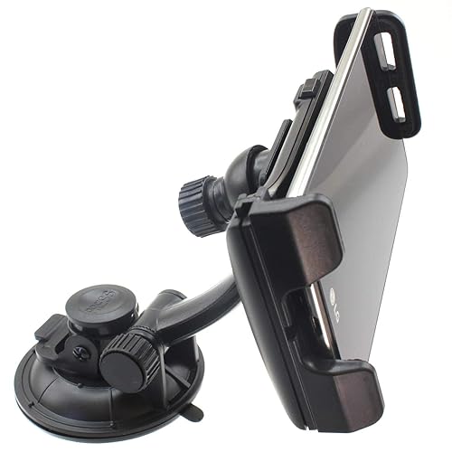 Car Mount Dash Windshield for Pixel 4a 5G - Holder Strong Grip Cradle Swivel Dock Suction Stand Compatible with Google Pixel 4a 5G