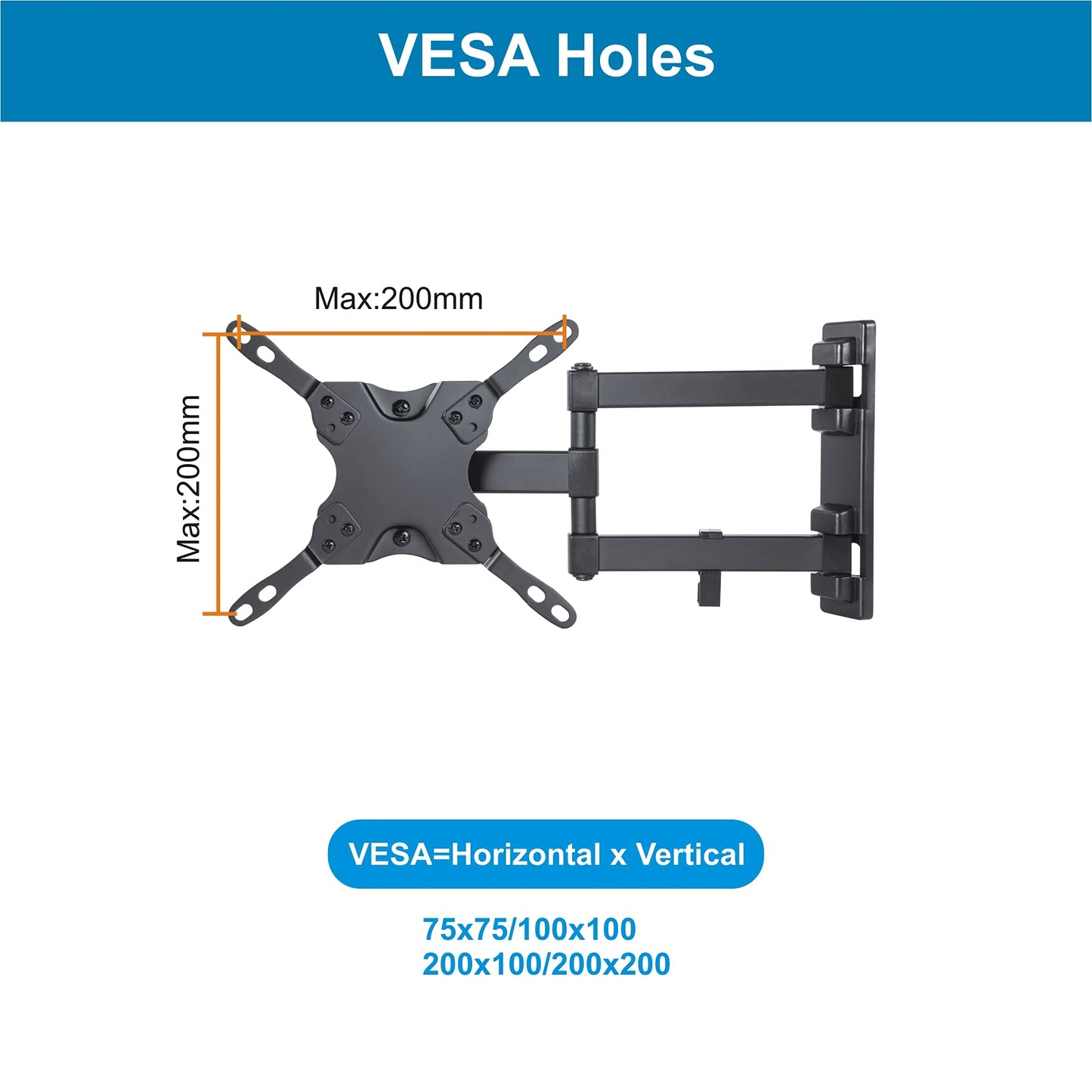Beszin TV Mount (13-42" Full Motion)