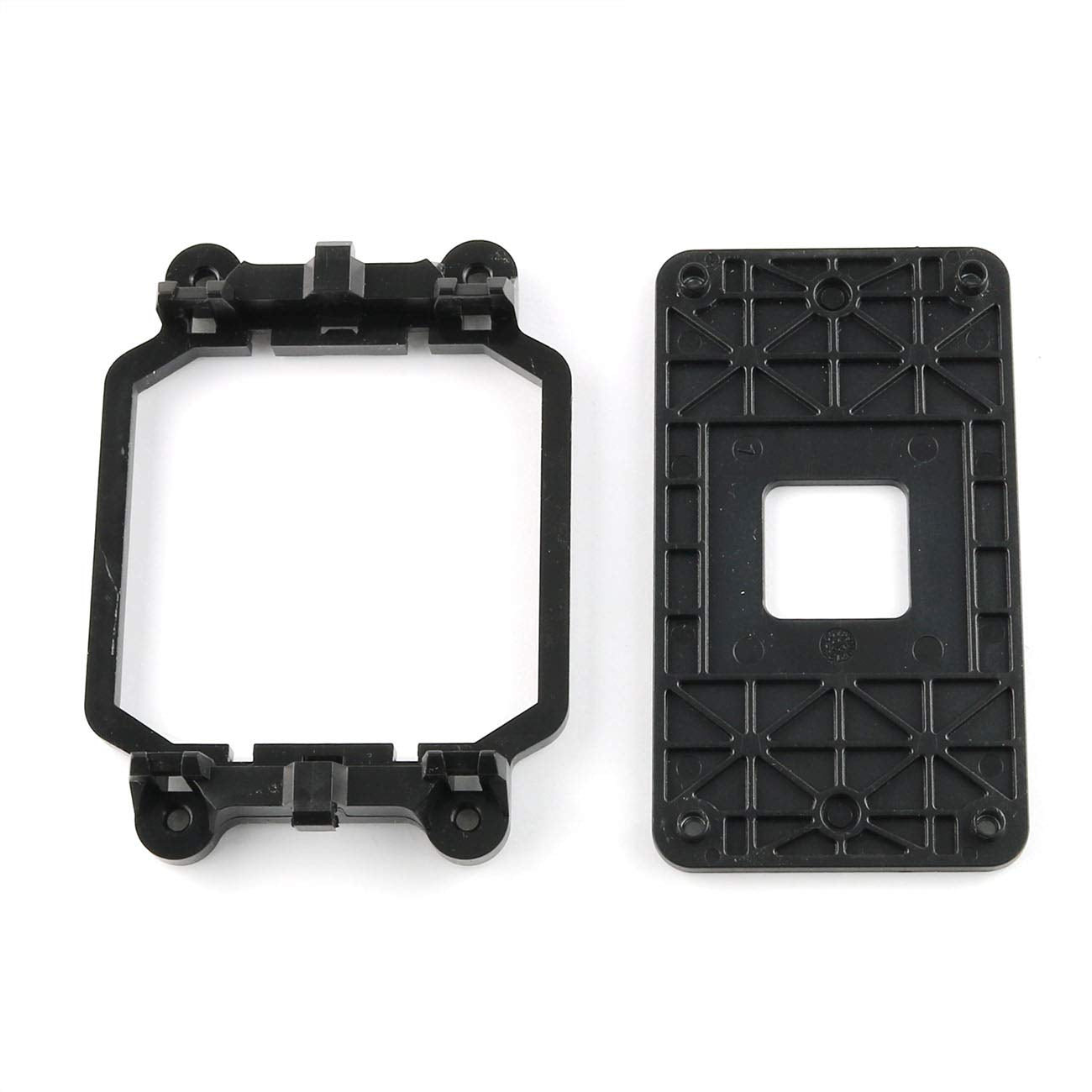 E-outstanding CPU Cooler Retention Bracket Black Motherboard Heatsink Fan Stand Base Mount Bracket Holder Sheet Plate for AMD Socket AM2 AM3