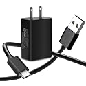 USB Charger Compatile with Kyocera DuraForce Pro 2 E6910 E6920,Duraxv Extreme E4810 with 6FT USB C Fast Charging Cable Power Cords,5V 2A USB Wall