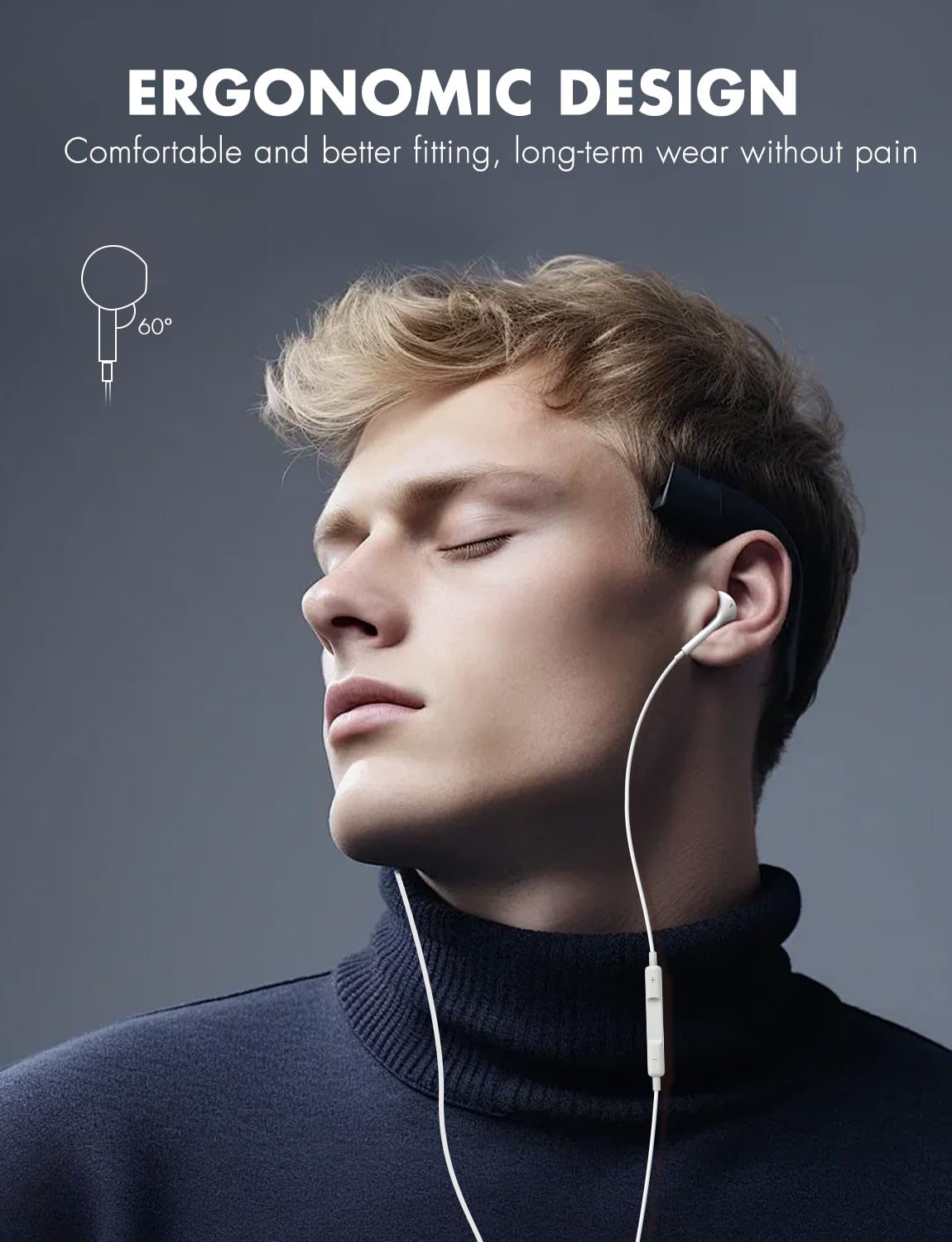 Antool USB C Headphones, ?Ultra Clear Calls & no Noise? Earbuds Wired for iPhone 16/15 USBC Headphones,Compatible with iPhone/Android/Galaxy/iPad?2