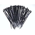 MINTCRAFT CV280W-1003L ProSource Cable Tie, Nylon, 11 in L, Black