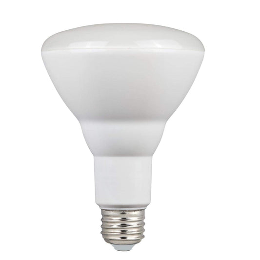 5083000 65-Watt Equivalent 4-Inch Sloped Recessed LED Downlight Dimmable Warm White Light Bulb with Medium Base, White Trim