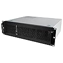 Rosewill 3U Server Chassis Rackmount Case, 4X 3.5 Bays, ATX Compatible, 2X 80mm Fans, 2X USB 3.0, Silver/Black - RSV-Z3100U