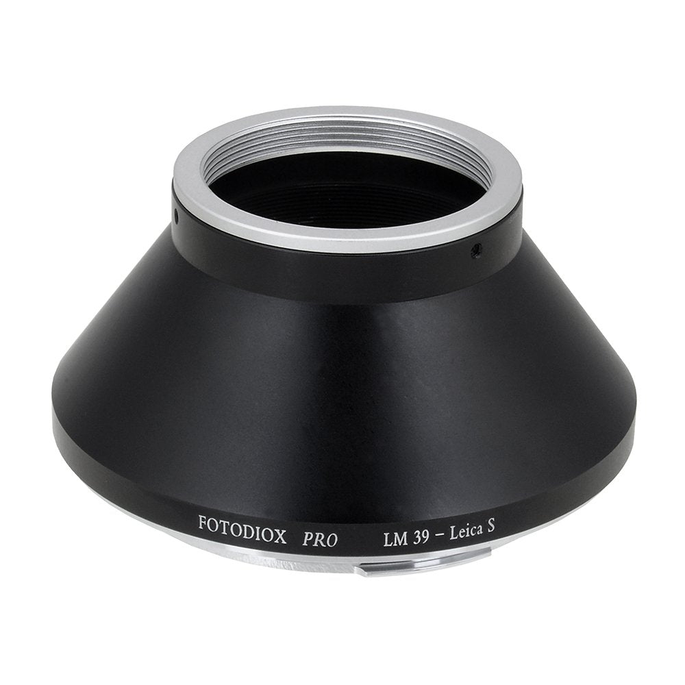 Fotodiox Pro Lens Mount Adapter - Leica Visoflex LM39 (L39) Lens to Leica S (LS) Mount Camera System (such as S2, S(006), S(007), S-E and more)