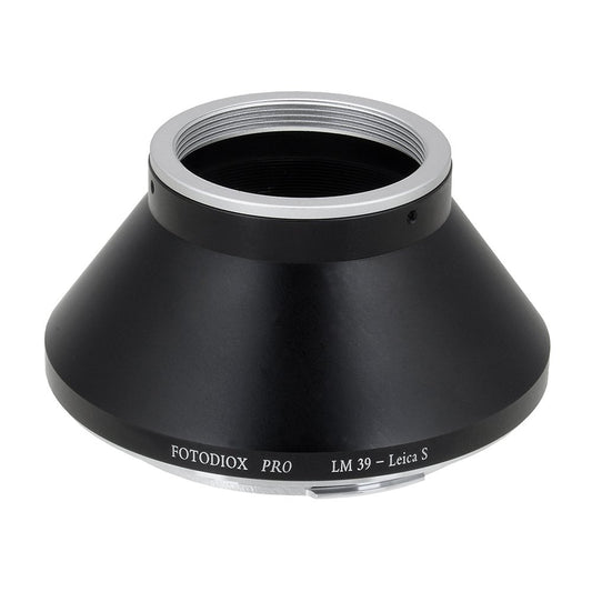 Fotodiox Pro Lens Mount Adapter - Leica Visoflex LM39 (L39) Lens to Leica S (LS) Mount Camera System (such as S2, S(006), S(007), S-E and more)