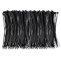 4x200MM Self Locking Nylon Cable Ties, 8” Standard Zip Tie Wire Strap Fastener, 500Pcs