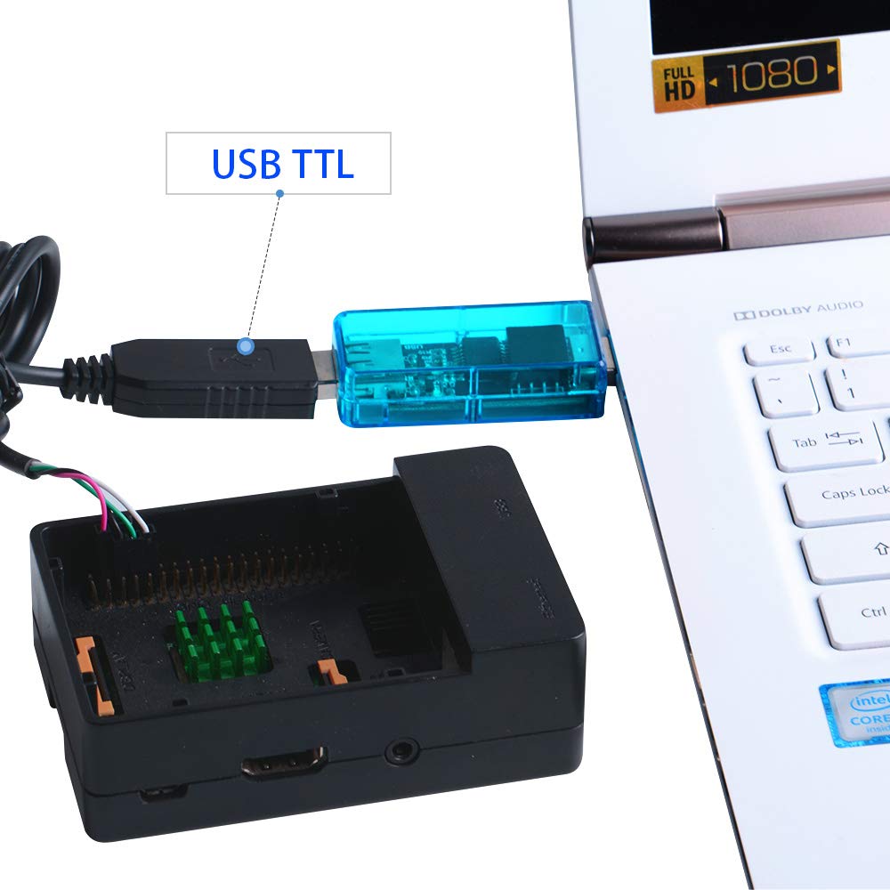 GeeekPi USB Digital Isolation Module - ADUM3160 with 5KV ESD Protection and OC Protection