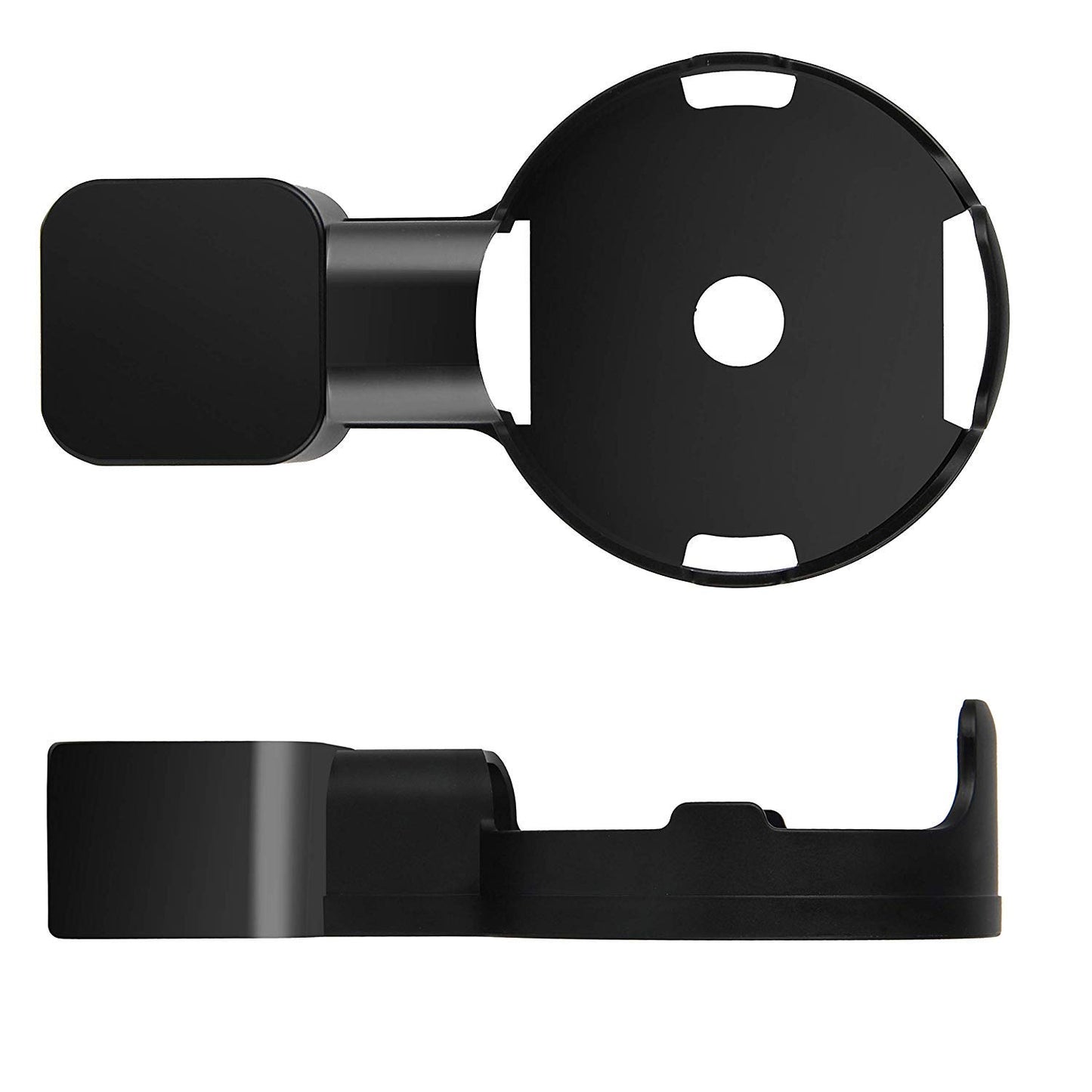 Suixing Outlet Wall Mount Holder Hanger for Echo Dot 3rd Gen, A Space-Saving with Cord Management for Smart Speakers Hide Messy Wires Place on Kitchen