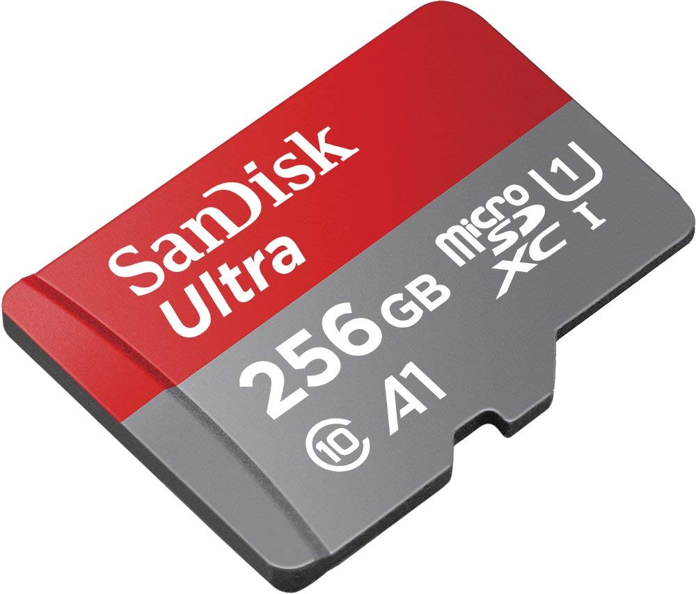 SanDisk 256GB Ultra MicroSD Card for Lenovo Tablet Works with M10 Plus, Tab M10, M8, Tab M8 HD (SDSQUA4-256G-GN6MN) Class 10 Bundle with (1)
