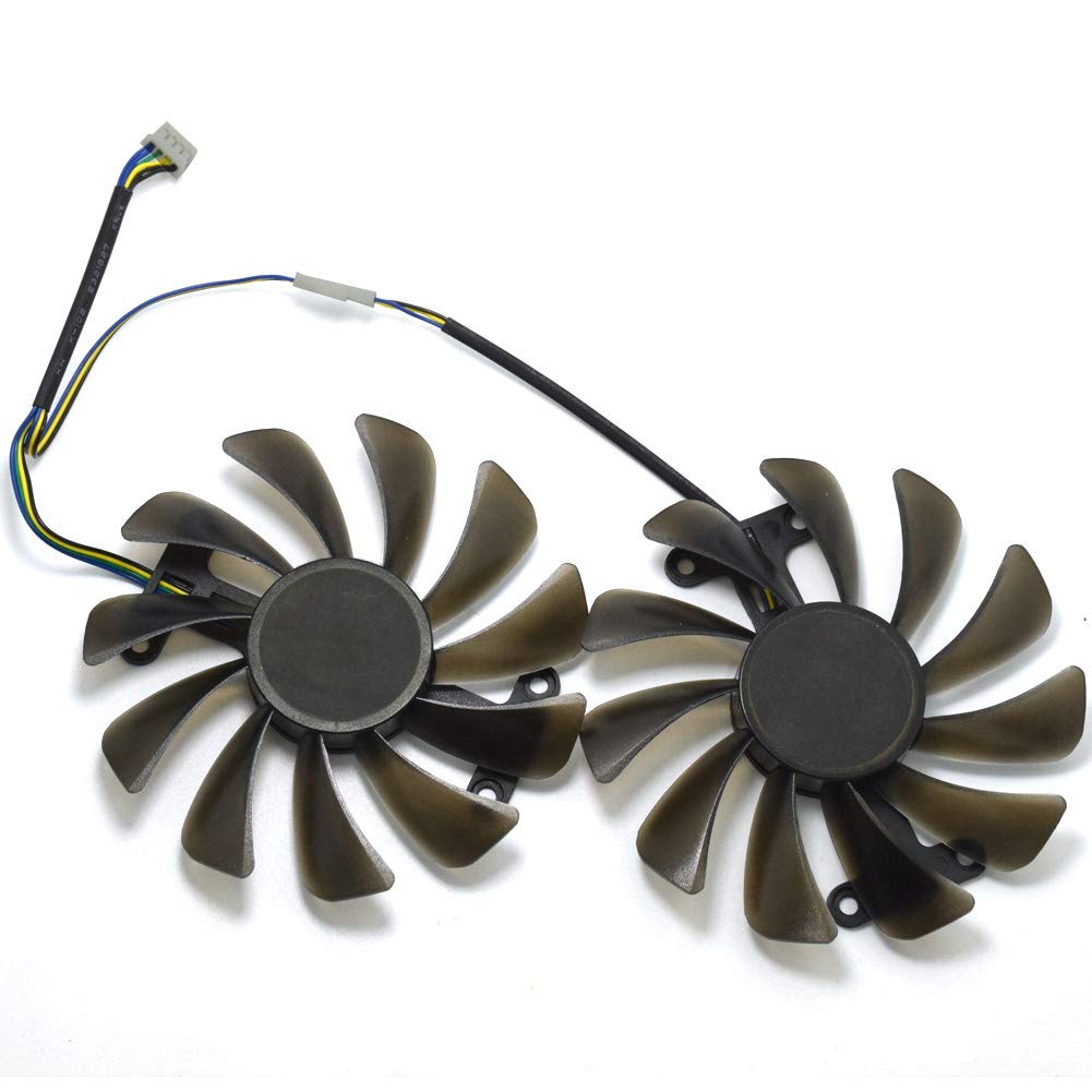 inRobert GFM10012H12SPA 12V 0.5A 95mm 4Pin Video Card Fan Replacement for ZOTAC GTX 1080 AMP Edition Graphics Card