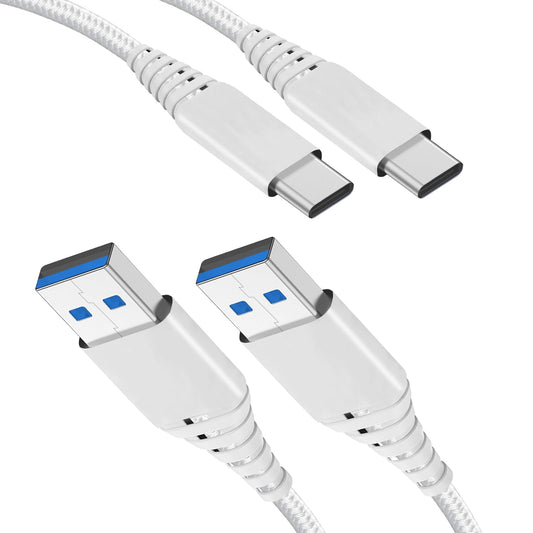 Long USB Type C Cable 10FT+6FT Charger Charging Cord for Moto G Power/G Stylus 2022 2020 2021,G 5G/G Fast/G Play/G Pure,G7 Power/G7 Play,Z4 Z3,Edge