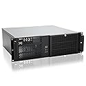 RackChoice 3U Server Chassis Rackmount Case with 3x5.25+4x3.5 Support ATX/MATX/MiniITX M/B and SFX Power Supply, dust Filter Bracket infront Easy