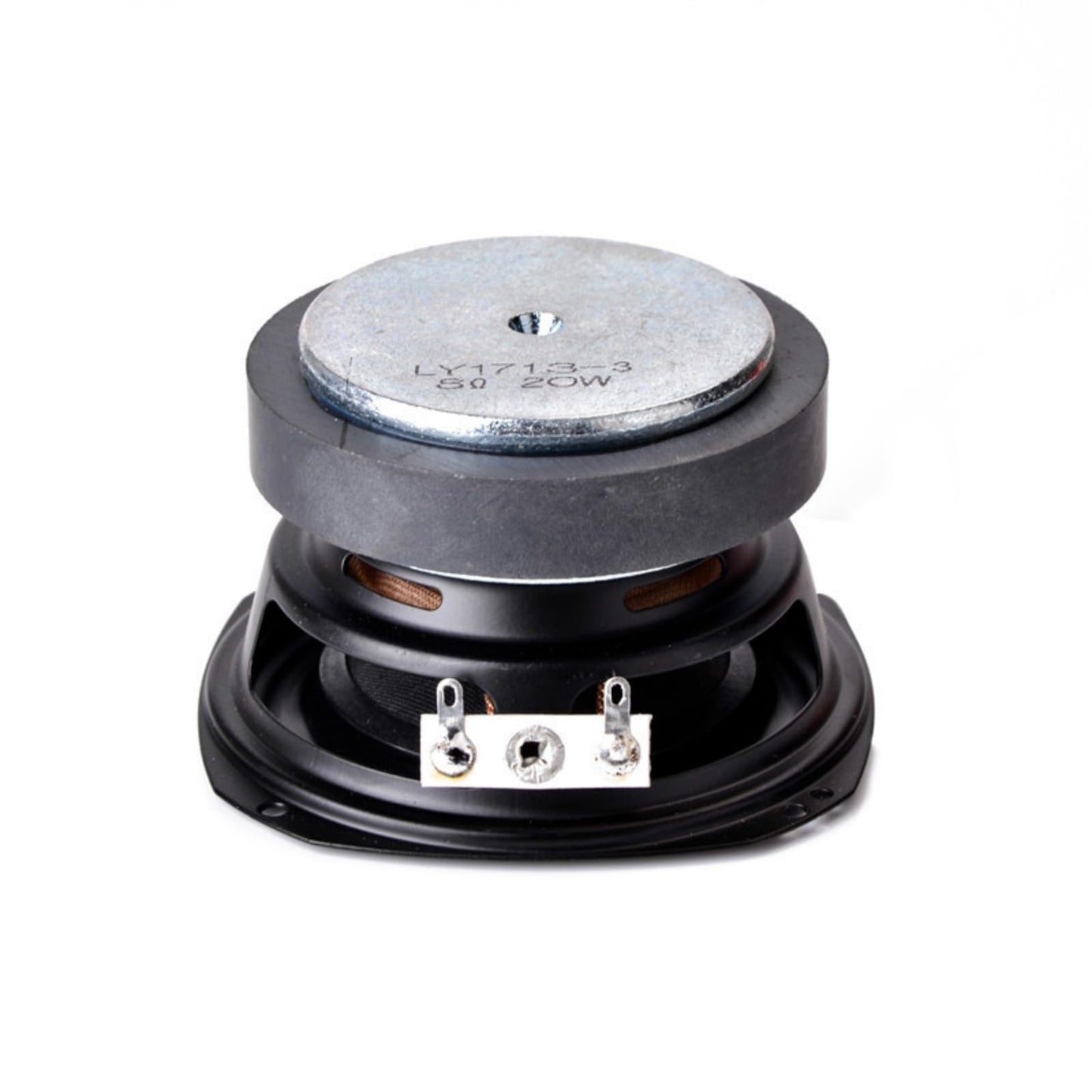 2 pcs 3 inch 79mm 8? 20W Woofer with Rubber Surround and External Magnet for DIY Bluetooth and Portable Speakers