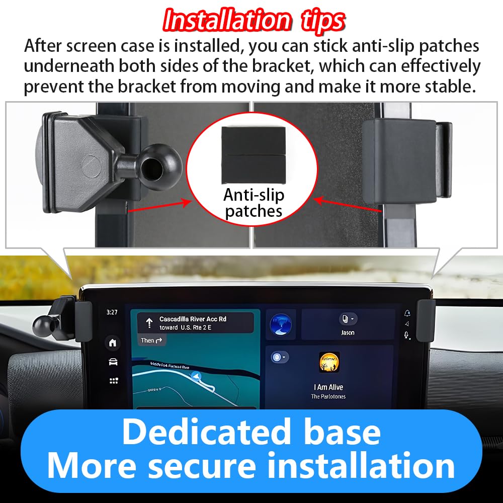 JIEZMO Car Magnetic Phone Mount for Ford Explorer 2025 2026 Auto Interior Accessories Best Cellphone Holder Mobile Cradle Cell Phones Navigation