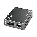 TP-Link Fast Ethernet Media Converter, Up to 100Mbps RJ45 to 100M Multi-Mode SC Fiber (MC100CM) (Renewed)