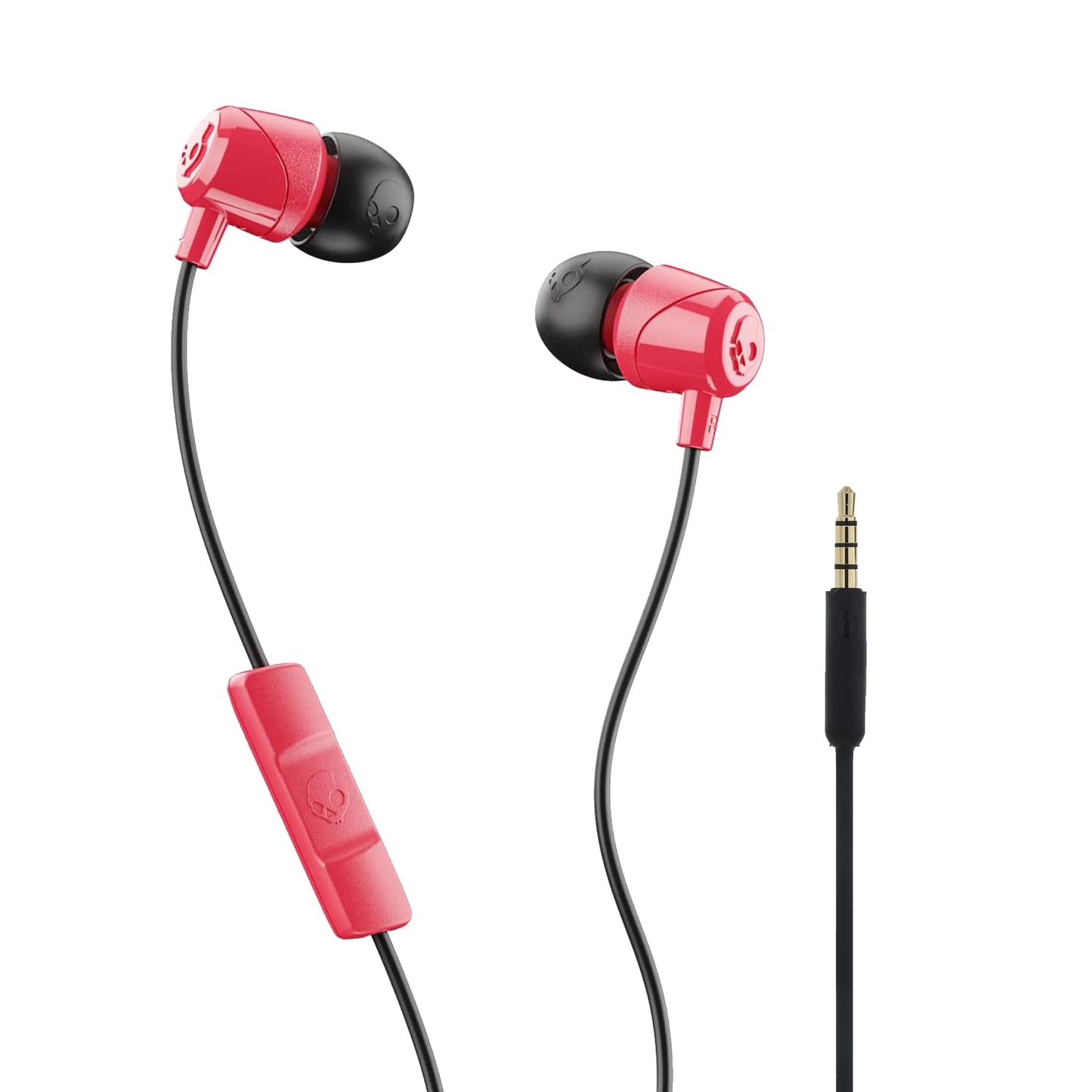 Skullcandy Jib Wired Earbuds with 3.5mm AUX Plug - Red