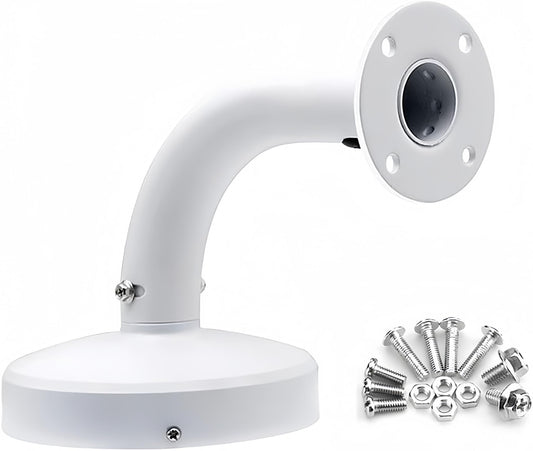GledeYeTec 250mm/10 Security Camera J Type Wall Mount Bracket, Dome Camera Mount Universal Camera Wall Mounting Bracket/IP Camera for CCTV