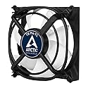 ARCTIC F8 Pro TC - 80 mm Case Fan, Case Fan with Temperature Control, Quiet Motor, Computer, Anti-Vibration-System, Fan Speed: 500-2000 RPM - Black