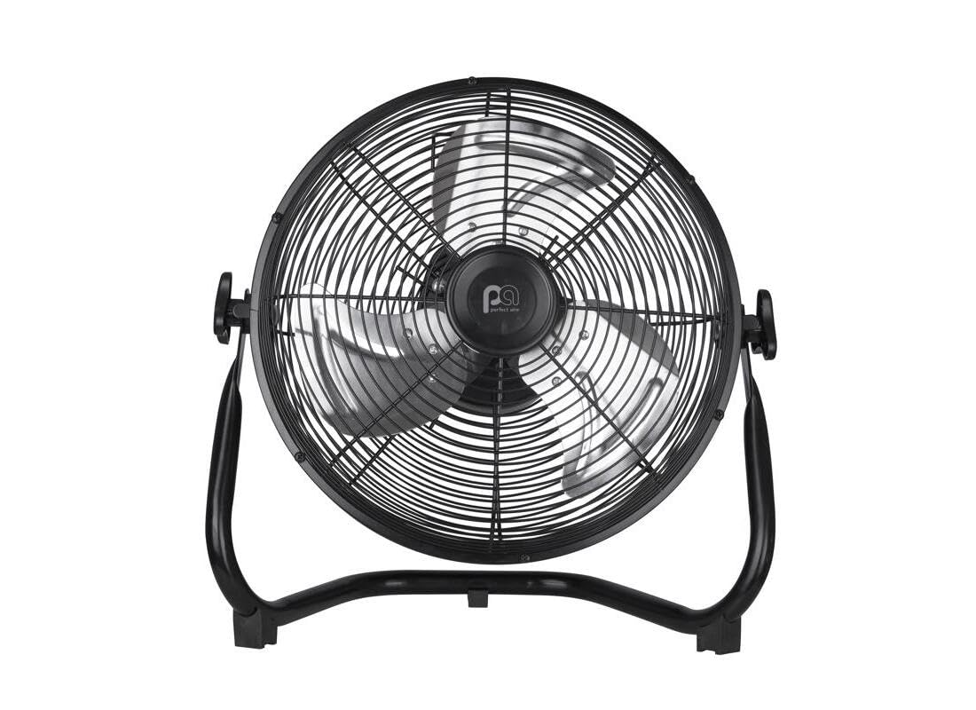 Perfect Aire 4013665 17.25 x 12 in. Black 3 Speed High Velocity Fan