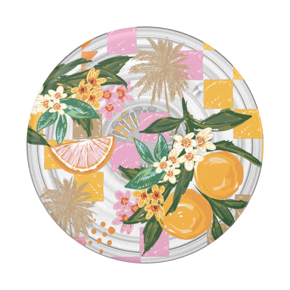 PopSockets Adhesive Phone Grip, Holder, Phone Stand, Fruit - Fruity Oil Cloth