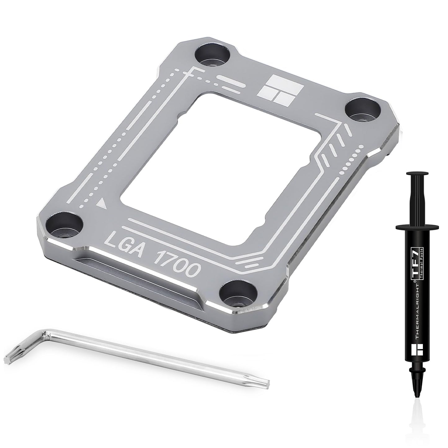 Thermalright Intel 12th/13/14th Generation LGA1700 Anti-Bending Buckle, Curved Pressure Plate, CPU Fixing Buckle, Fully Fitted and Fixed Without Trace