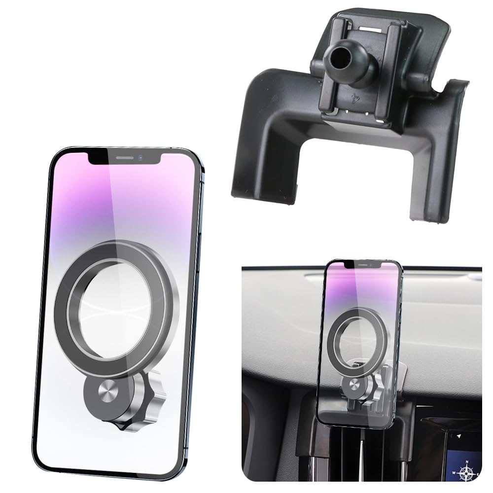 JIEZMO Car Magnetic Phone Mount for Volvo S60 2019-2026 and Volvo V60 2019-2026 Auto Interior Accessories Cellphone Holder Mobile Cradle Cell Phones