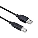 USB 2.0 Cable A Male to B Male Cable for Printer Scanner (25 Feet)