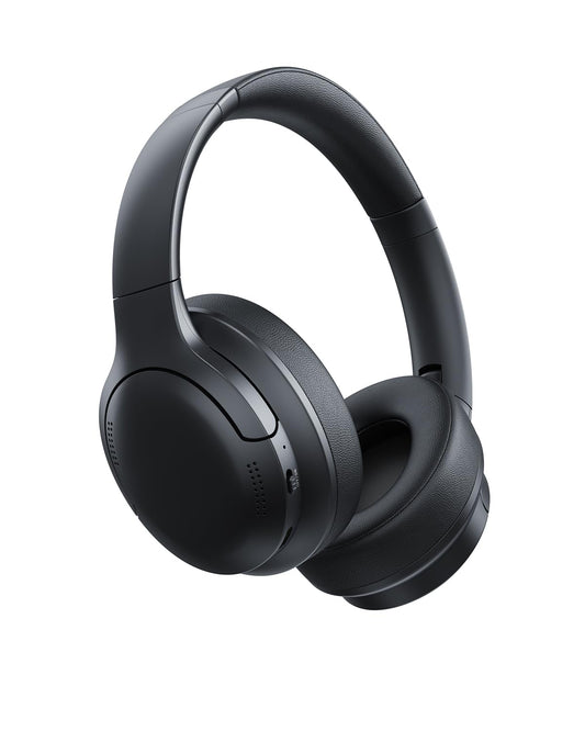 Baseus Bass BH1 Lite Bluetooth Headphones Over Ear, SuperBass, 80H Playtime,AI ENC Clear Calls, Comfortable Fit, Smart App Control, Bluetooth 6.0