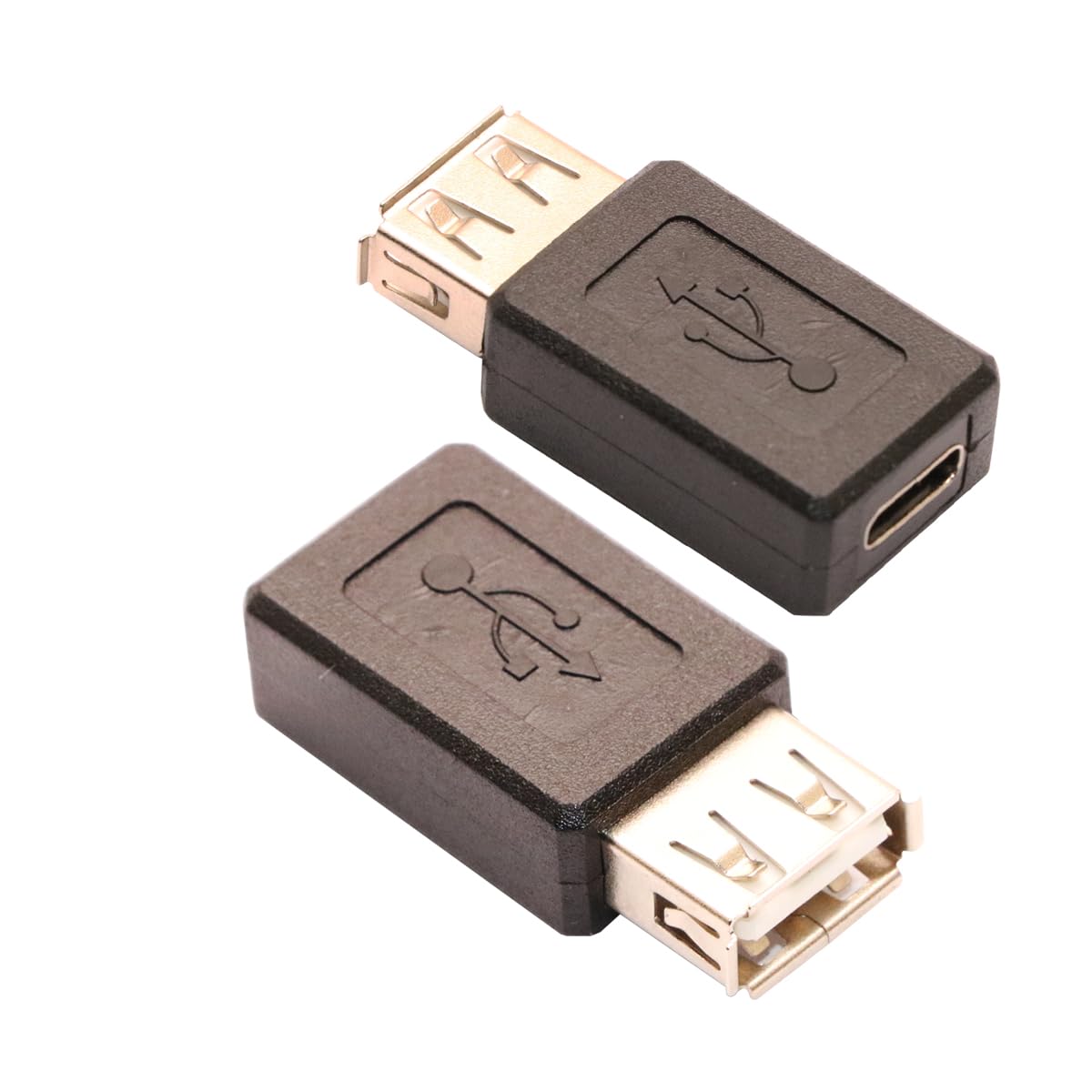 ZJKJHJY USB-C to USB-A Female Bidirectional Adapter, Type-C to USB A Female Coupler Convert,Support Charge & Data Sync