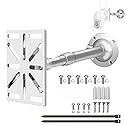 CTXSumTec Telescoping Security Camera Mount (20-40cm/7.9-15.7in) with 1/4” Screw Interface & Adapter Plate - Aluminum Bracket for Universal Camera