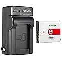 Kastar Battery + Charger Replacement for Sony CyberShot DSC-N1 N2 DSC-T100 DSC-T20 DSC-W170 DSC-W210 DSC-W220 DSC-W230 DSC-W290 DSC-W30 DSC-W35