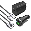 Super Fast Charger Type C Kit, VELOGK 25W PD PPS USB C Wall/Car Charger for Samsung Galaxy S26/S25/S24/S23 Ultra/S23+/S23/S22/S21/S20/Plus/Note