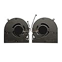 (1 Pair) New CPU GPU Cooling Fan Intended for Razer Blade 15 RZ09-0288 02886EM2 RZ09-0301 03017EM2 03018E52 RZ09-0313 RZ09-0330 03305E43 03304E42