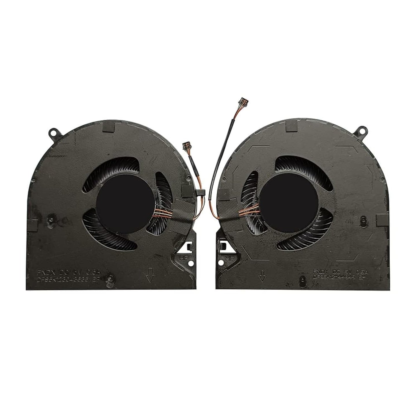 (1 Pair) New CPU GPU Cooling Fan Intended for Razer Blade 15 RZ09-0288 02886EM2 RZ09-0301 03017EM2 03018E52 RZ09-0313 RZ09-0330 03305E43 03304E42