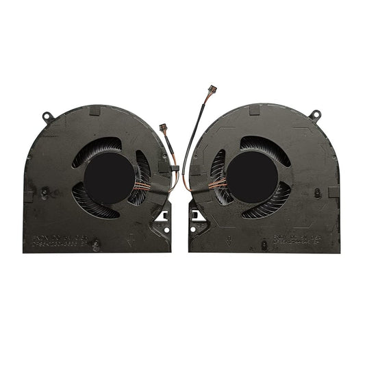 (1 Pair) New CPU GPU Cooling Fan Intended for Razer Blade 15 RZ09-0288 02886EM2 RZ09-0301 03017EM2 03018E52 RZ09-0313 RZ09-0330 03305E43 03304E42