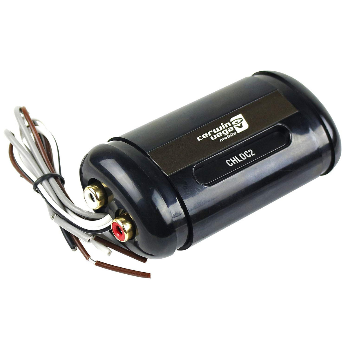 Cerwin Vega HED 2-Channel Adjustable Line Output Converter Car Audio Accessories, Amplifier Compatible, RCA Inputs, Voltage Efficient Audio Line Driver, CHLOC2