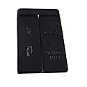 Shenligod USB Side Door Cover - Port Side Protector Replace for Canon EOS 5D Interface Replacement Protective Lid Set