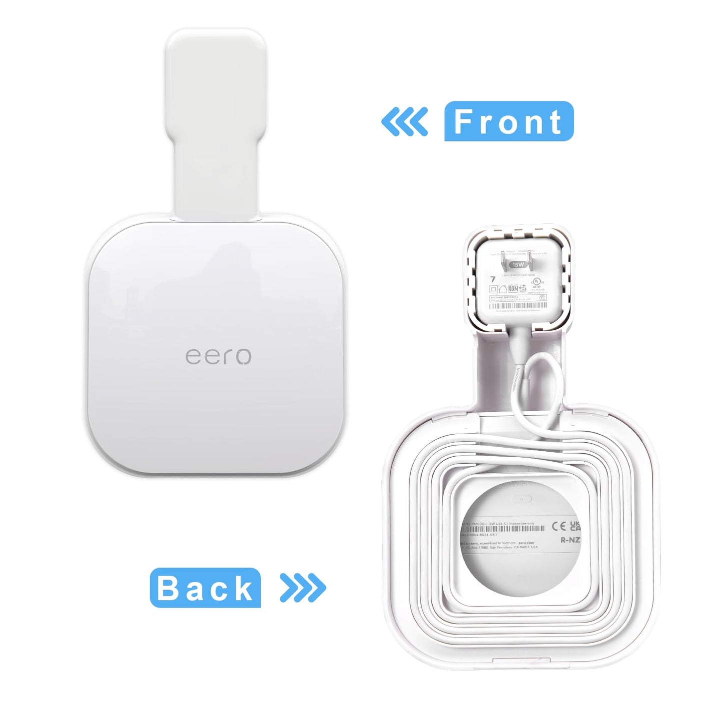 Outlet Wall Mount Compatible with eero 7, 2 Pack