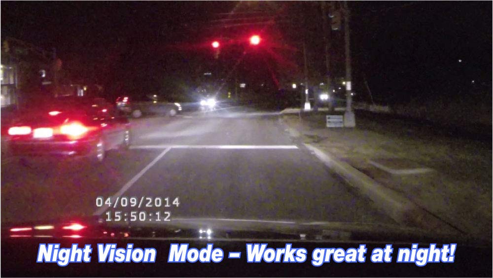 Dash Cam Pro As Seen On TV Black Portable HD Video/Audio Recorder