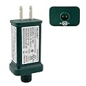 Power Supply TS-13W29V Class 2 Transformer 29V 0.45A 13W Raintight IP44 US Plug Connector 1/2in 12mm Adapter Replacement for LED String Light, Holiday