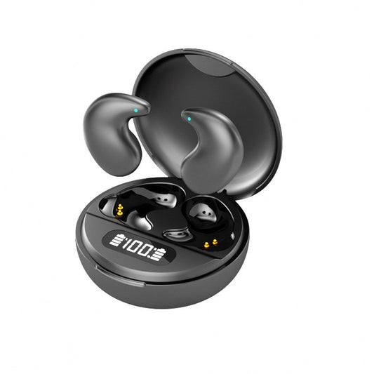 Nsiucion Wireless Sleep Earbuds, Comfortable Invisible Mini Sleeping Headphones for Side Sleepers, Noise Cancelling IPX4 Waterproof Bluetooth 5.3