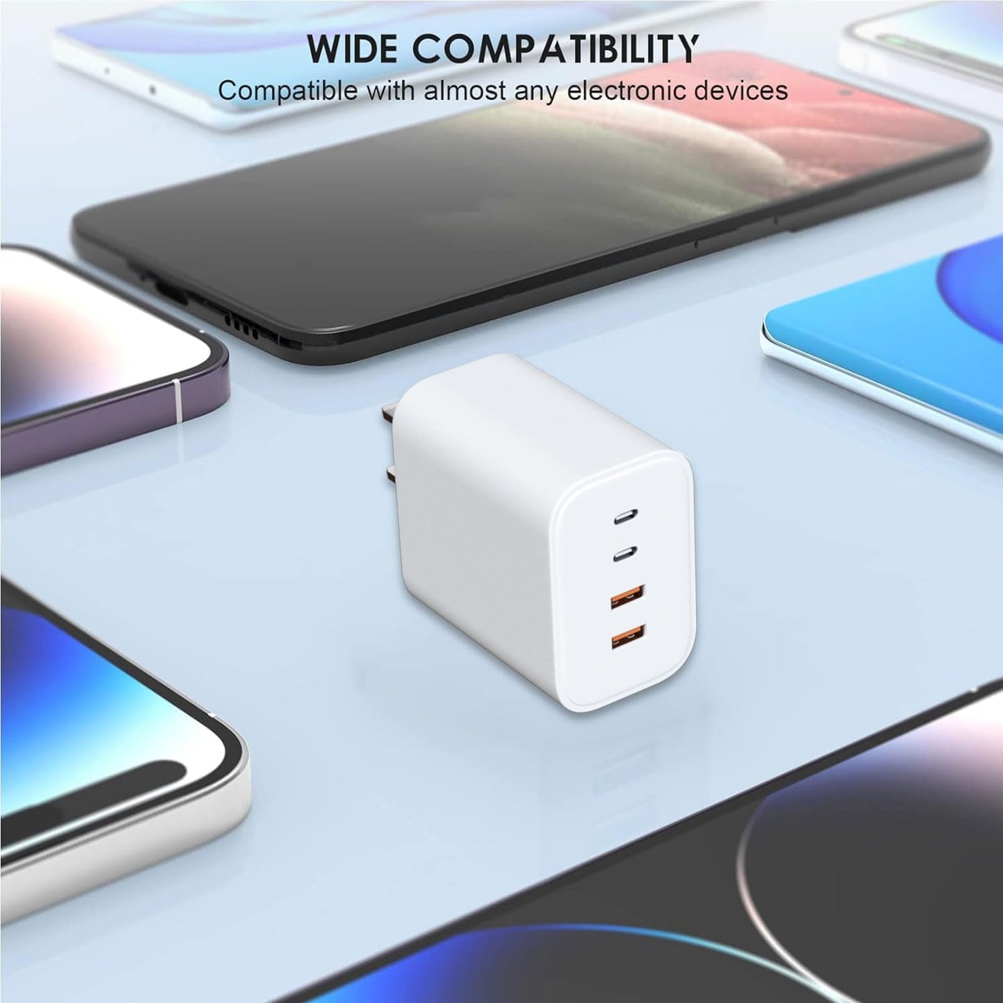 USB c Charger,wall Charging Adapter,USB Charger Block Multiple Ports with C to C Cables for iPhone 16/16 Plus/16 Pro/16 Pro Max/iPhone 15/15 Plus/15