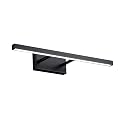 WAC Lighting dweLED, Parallax 18in LED Up or Down Bathroom Vanity or Wall Light 3-CCT 2700K-3000K-3500K Set to 3000K in Black