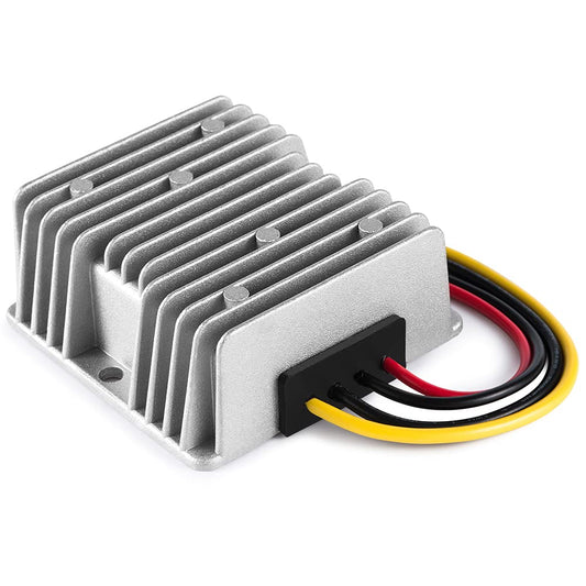 QEBIDUM 12V to 24V Converter, 10A 240W DC to DC Boost Converter Non-Isolated Step Up Voltage Regulator Power Supply Waterproof Module Transformer…