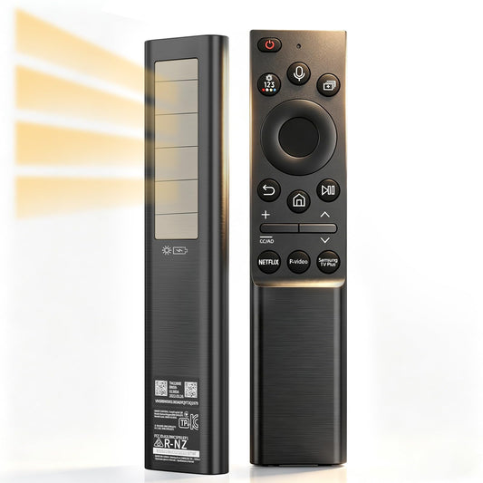 BN59-01357A BN59-01357F Solar Frame TV Remote Control Replacement for Samsung 2019-2026 Neo QLED Smart 4K Ultra HD TV with Voice & Rechargeable Solar